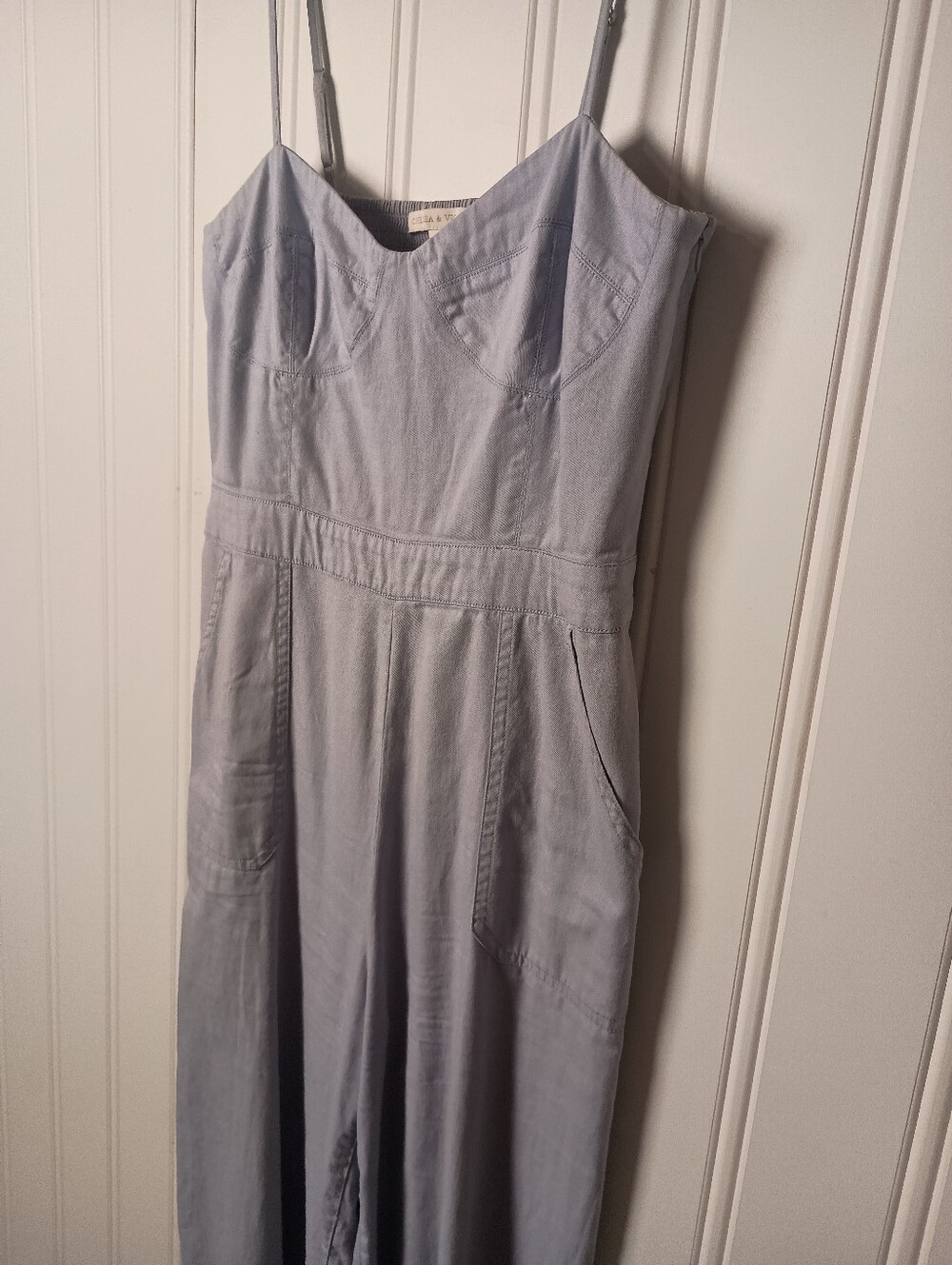 Chelsea & Violet - Light Lavender Sleeveless Jumpsuit- Size 6